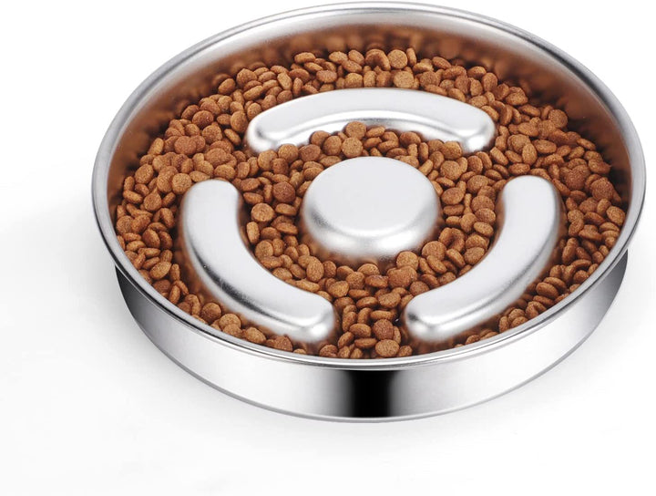 The Ultimate Pet Slow Feeding Bowl Stainless Steel Neck Protector